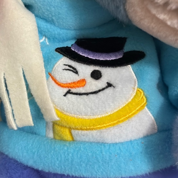 EEYORE PLUSH in SNOWMAN SWEATER (11” seated) - Picture 3 of 13